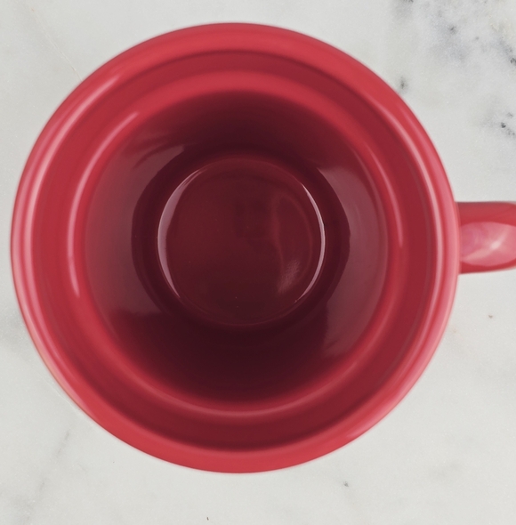 Nicole Brayden "You Are Loved" Red Ceramic 12 oz Mug with Tea Bag Plate Set - Picture 3 of 9